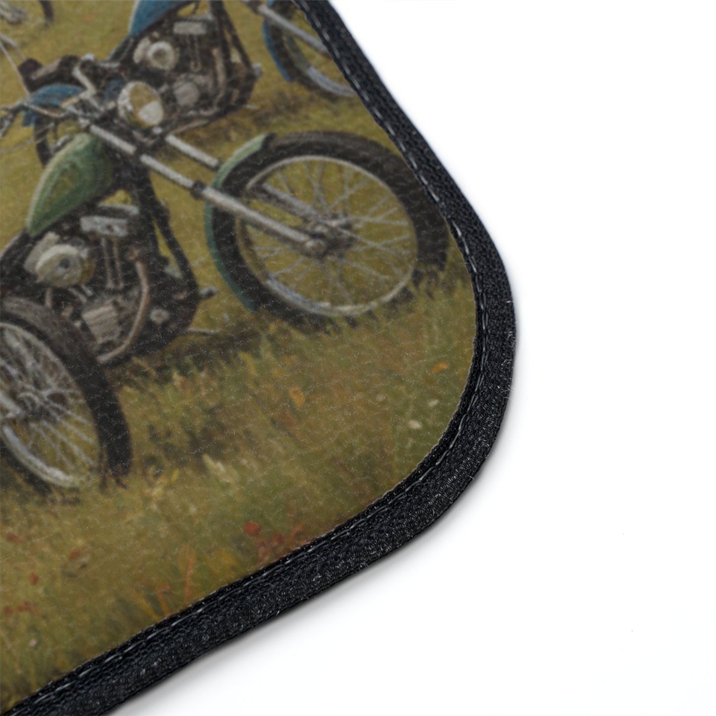 Wild Motorcycles Car Floor Mat