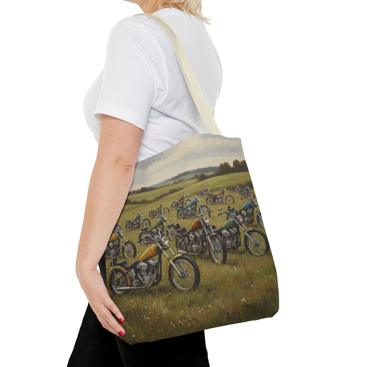 Wild Motorcycles Tote Bag
