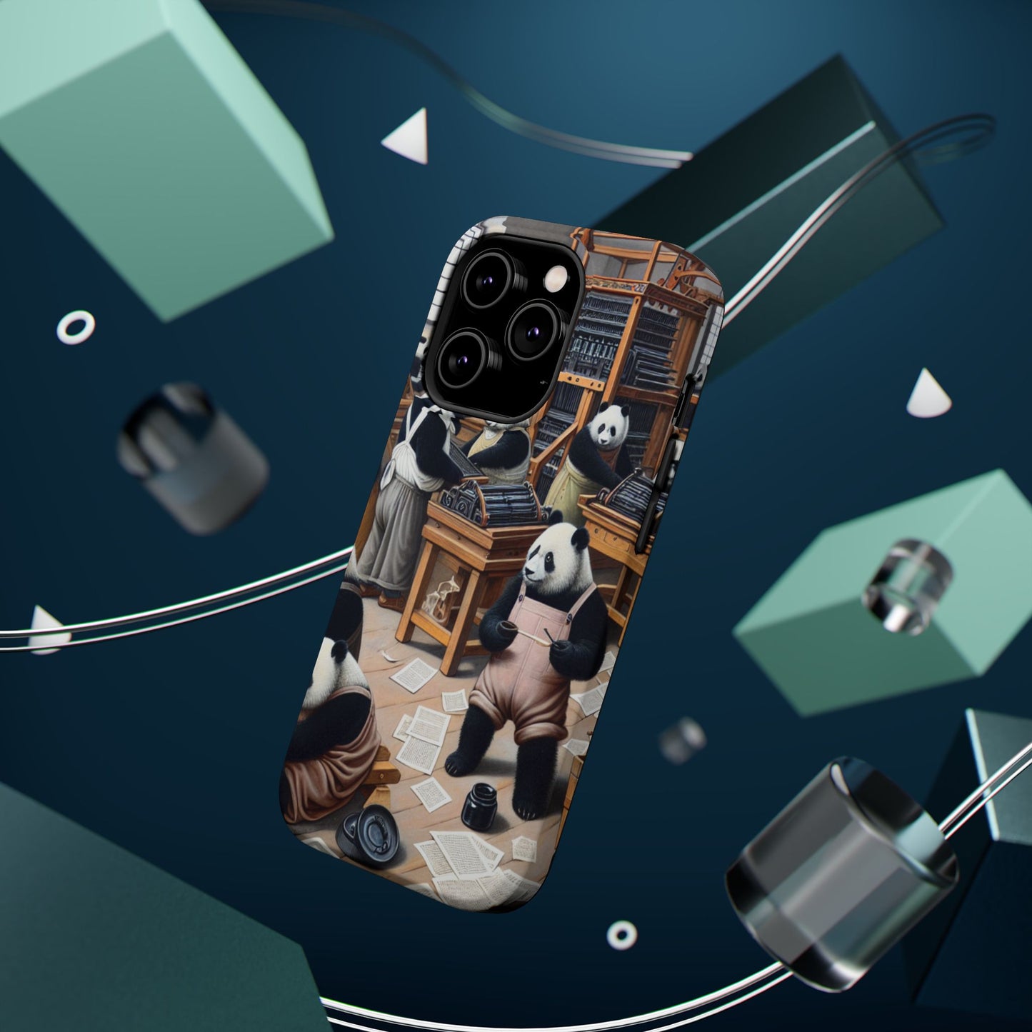 Printing Pandamonium Magnetic iPhone Case