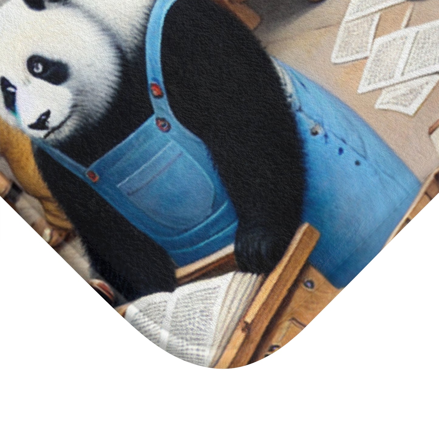 Printing Pandamonium Bath Mat