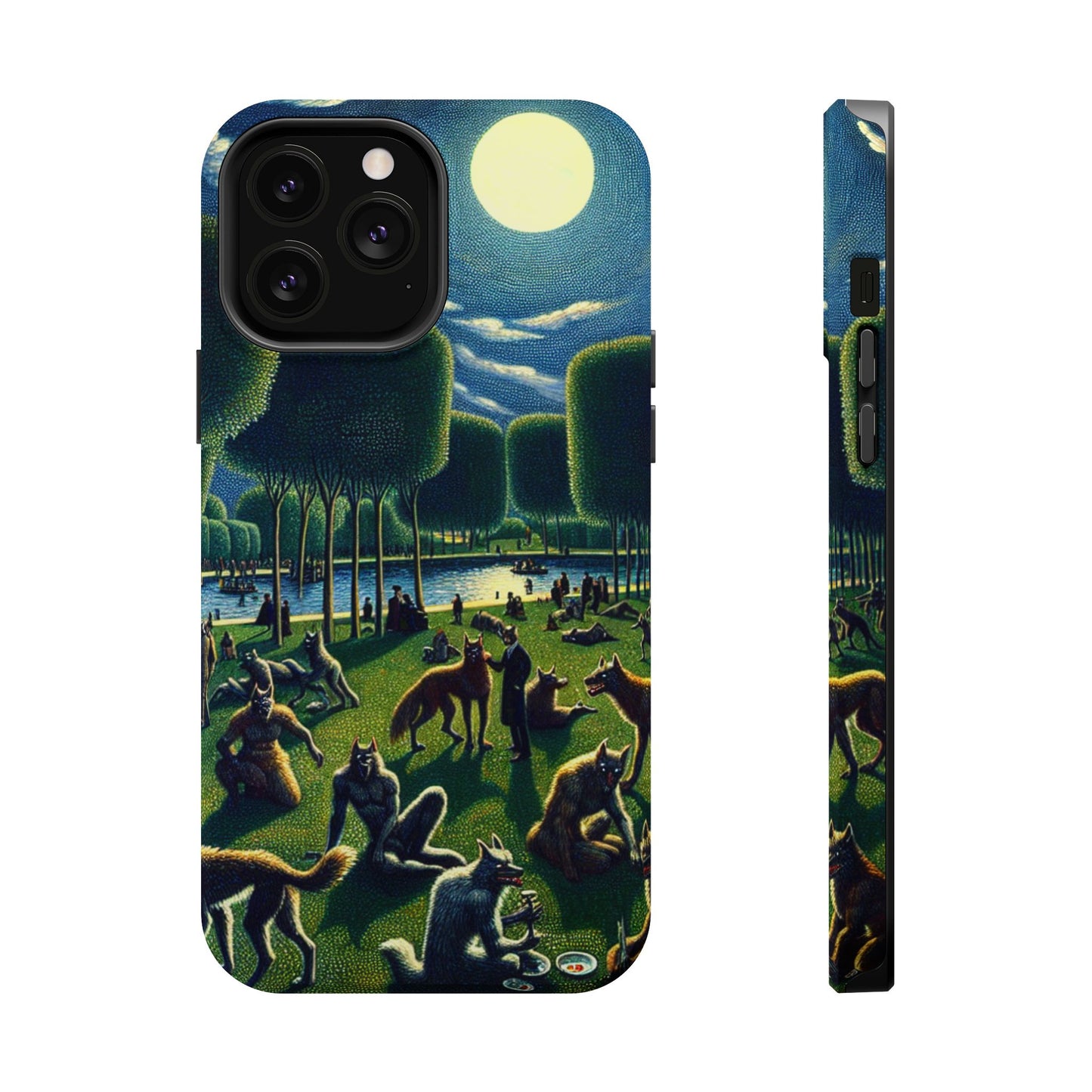 Werewolves at the Waterfront Magnetic iPhone Case