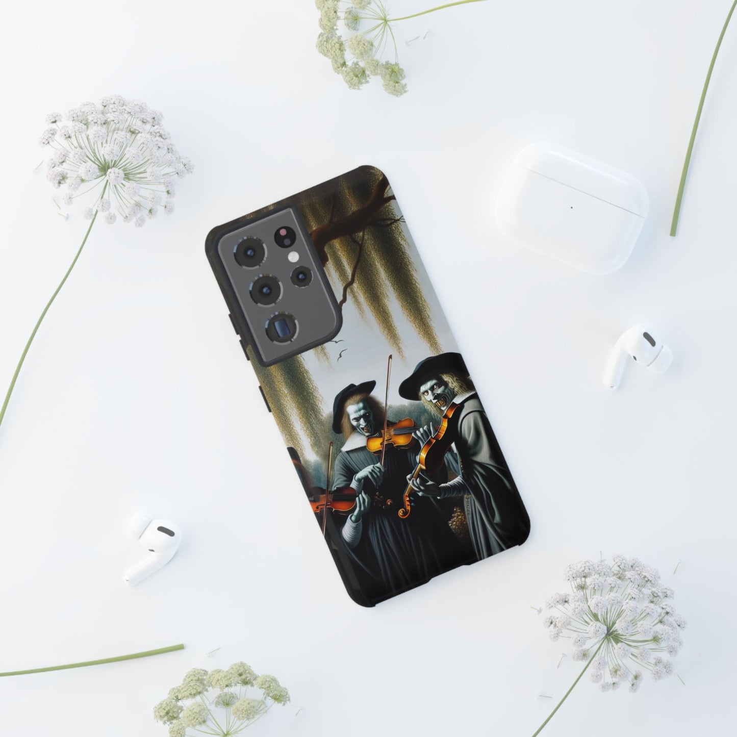 Vermeer's Vampire Violinists Phone Case - GALAXY