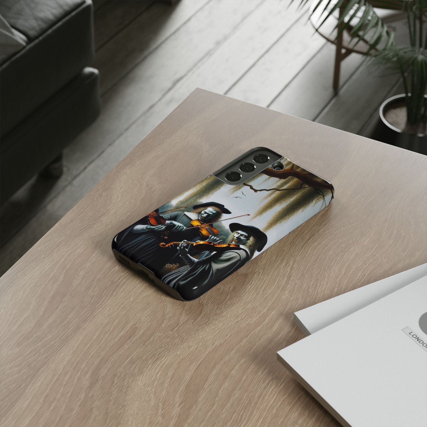 Vermeer's Vampire Violinists Phone Case - GALAXY