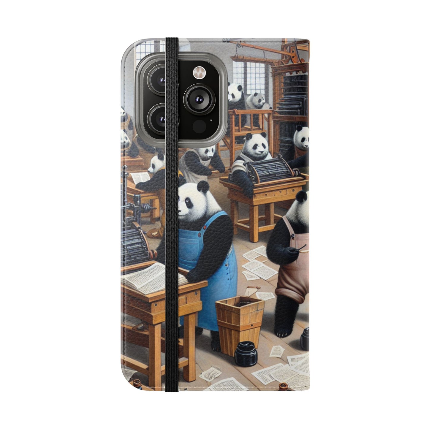 Printing Pandamonium Flip Case - iPhone/Galaxy