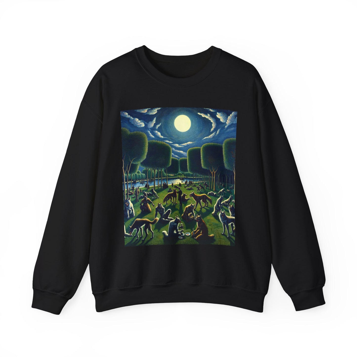 Werewolves at the Waterfront Crewneck Sweatshirt