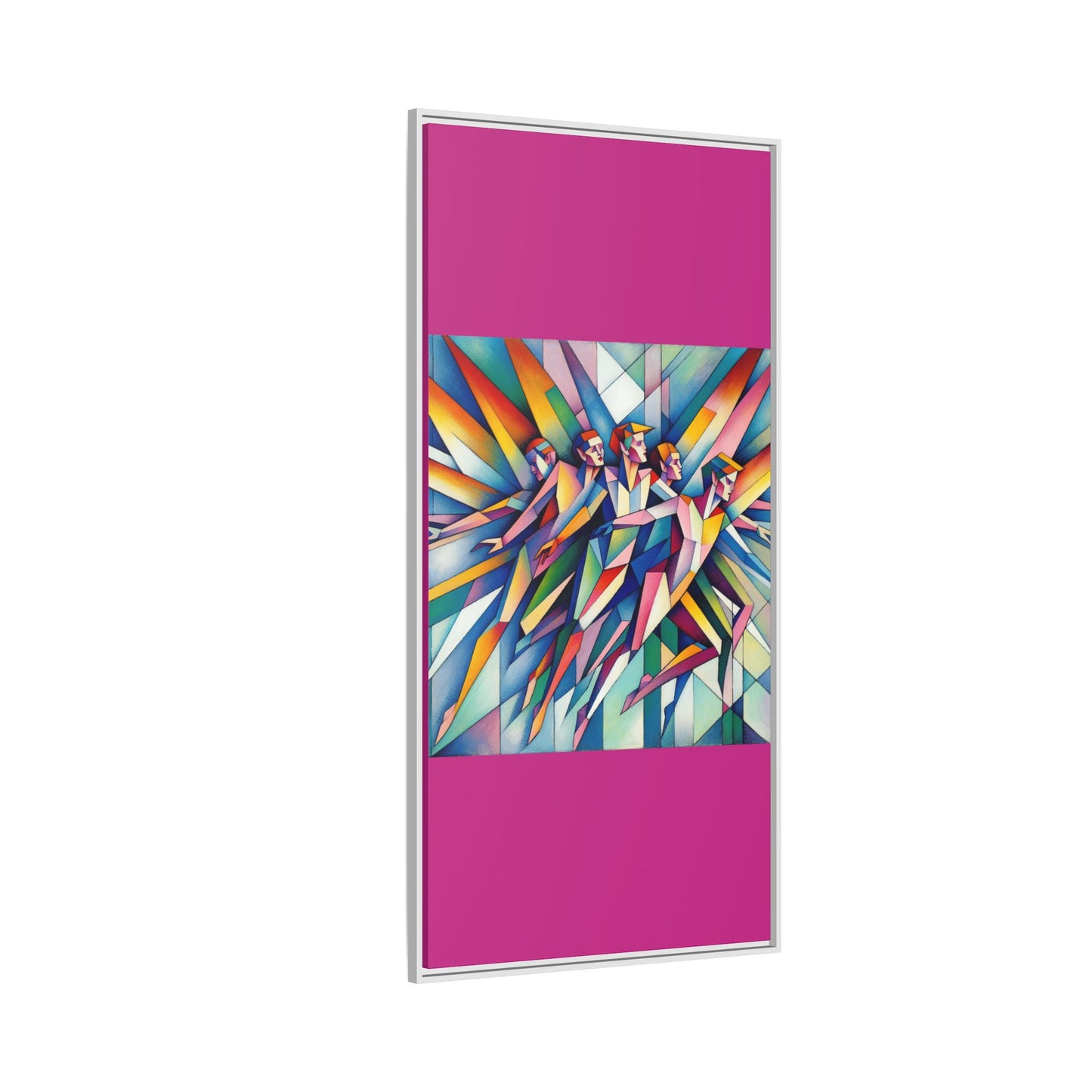 Picasso's Pixies Canvas, Framed (Multi-color)