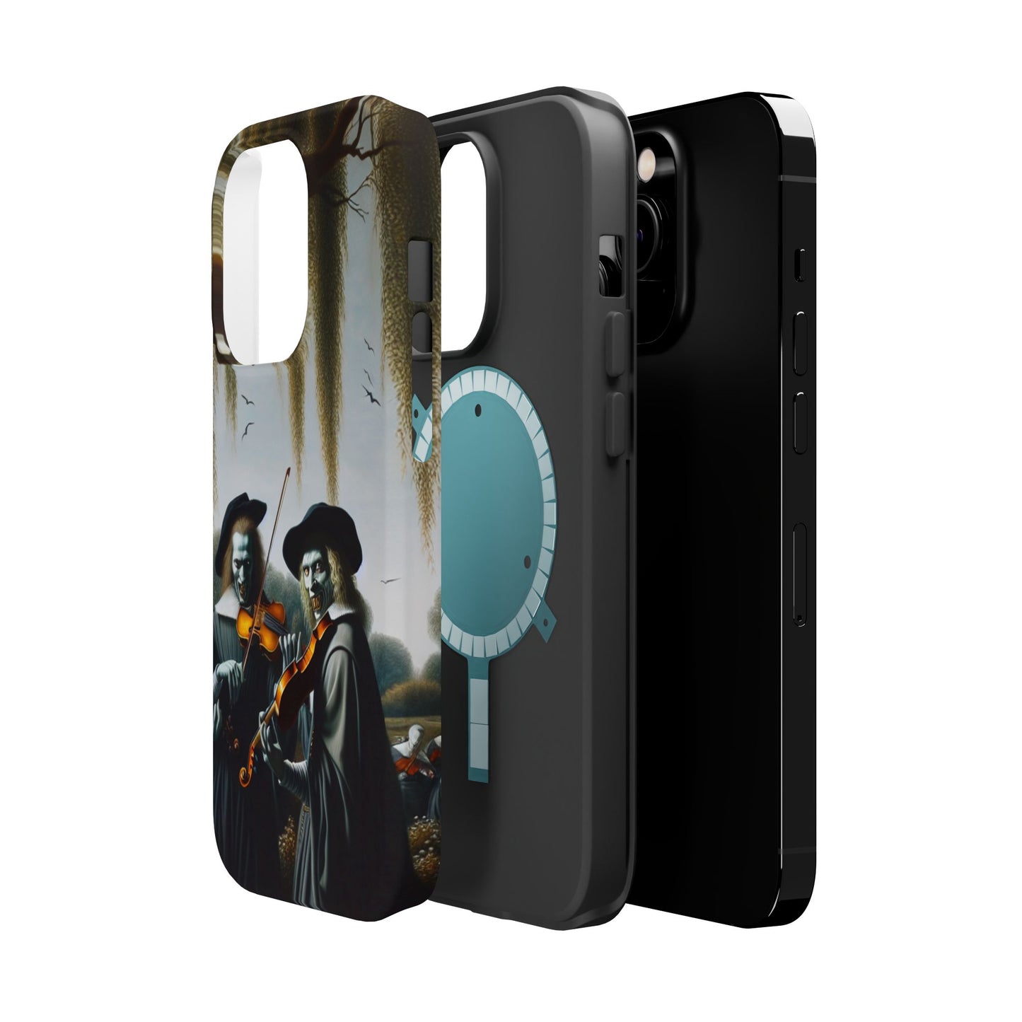 Vermeer's Vampire Violinists Magnetic iPhone Case