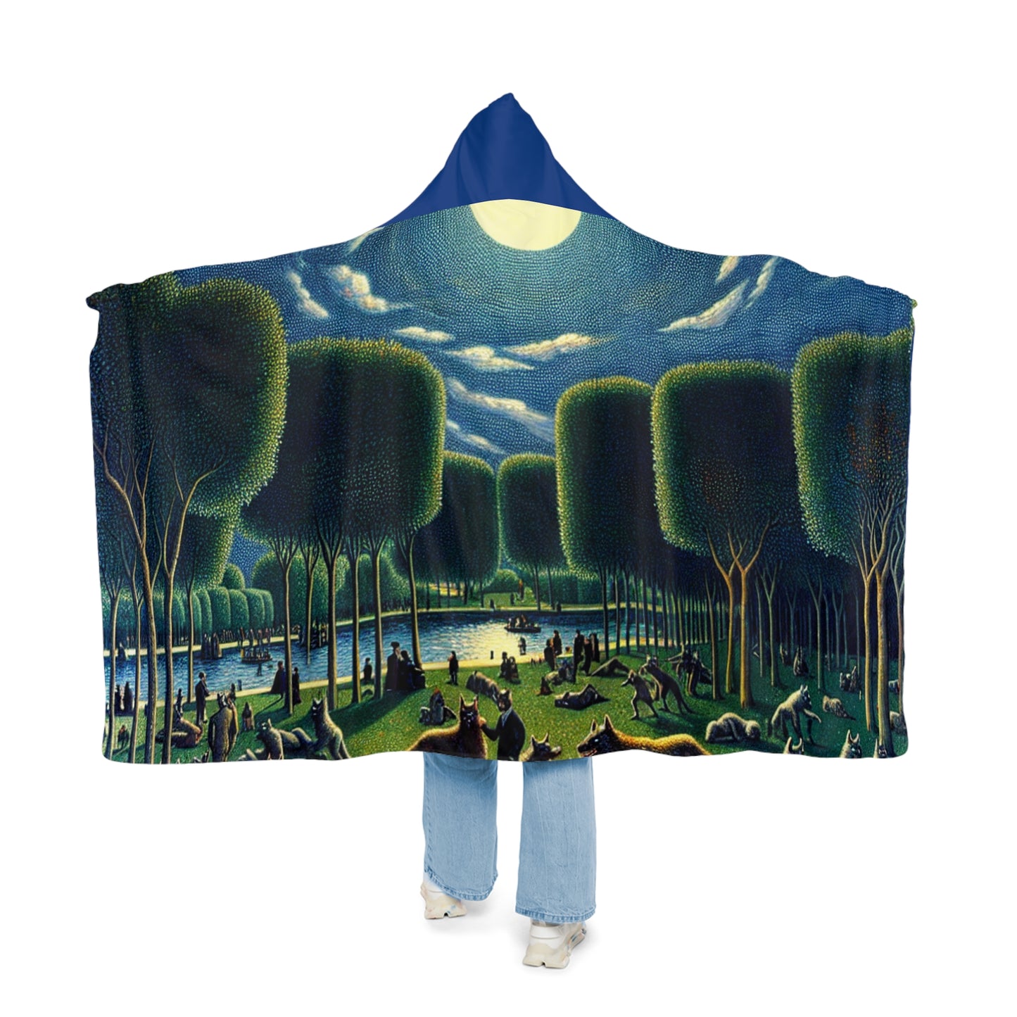 Werewolves at the Waterfront Snuggle Blanket