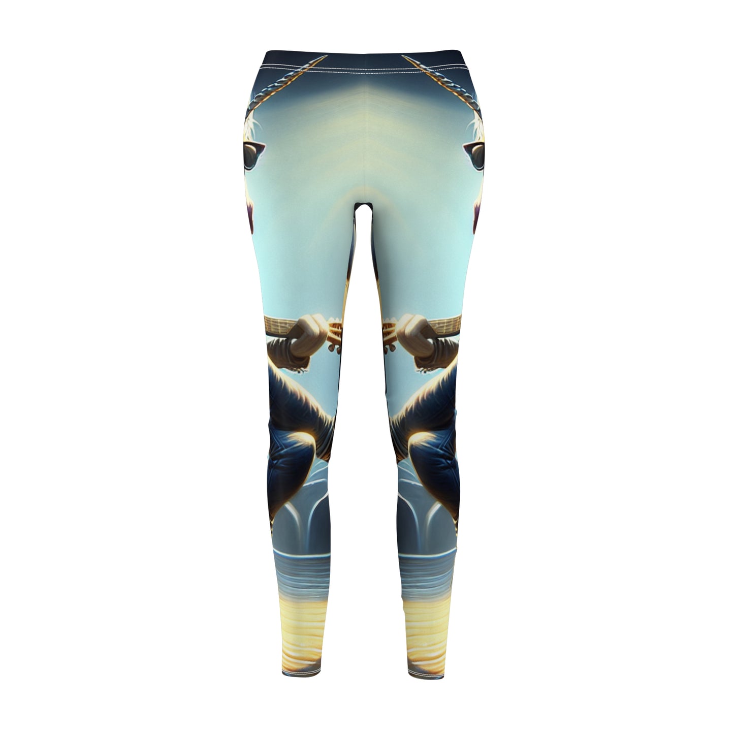 Unicorn Unplugged Cut & Sew Casual Leggings