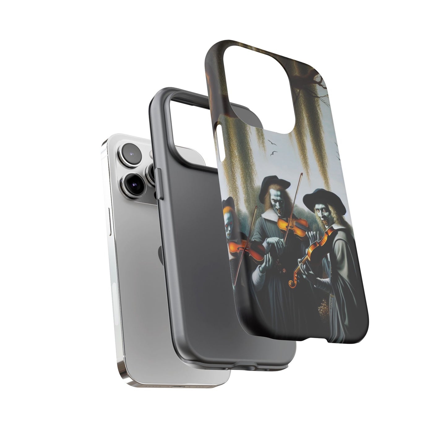 Vermeer's Vampire Violinists Phone Case - IPHONE