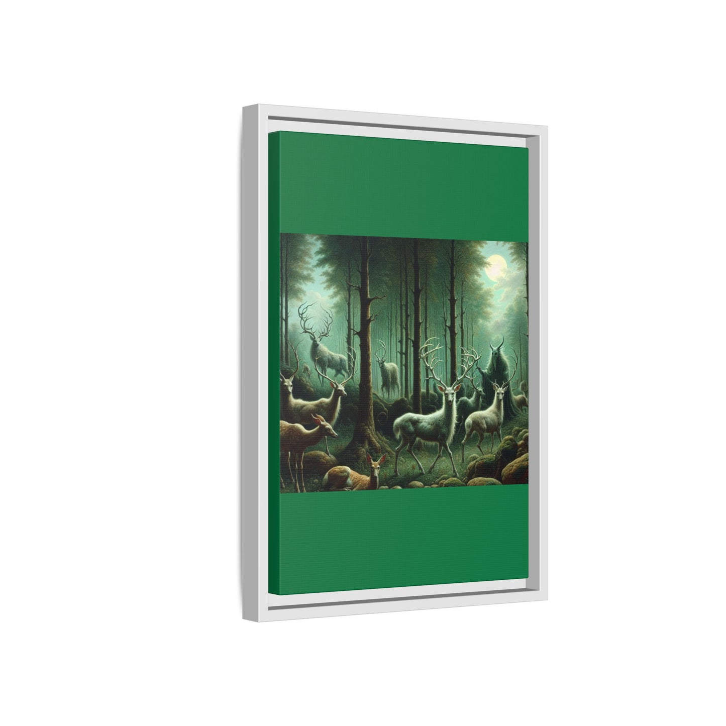 Wendigo Shepherd Canvas, Framed (Multi-color)