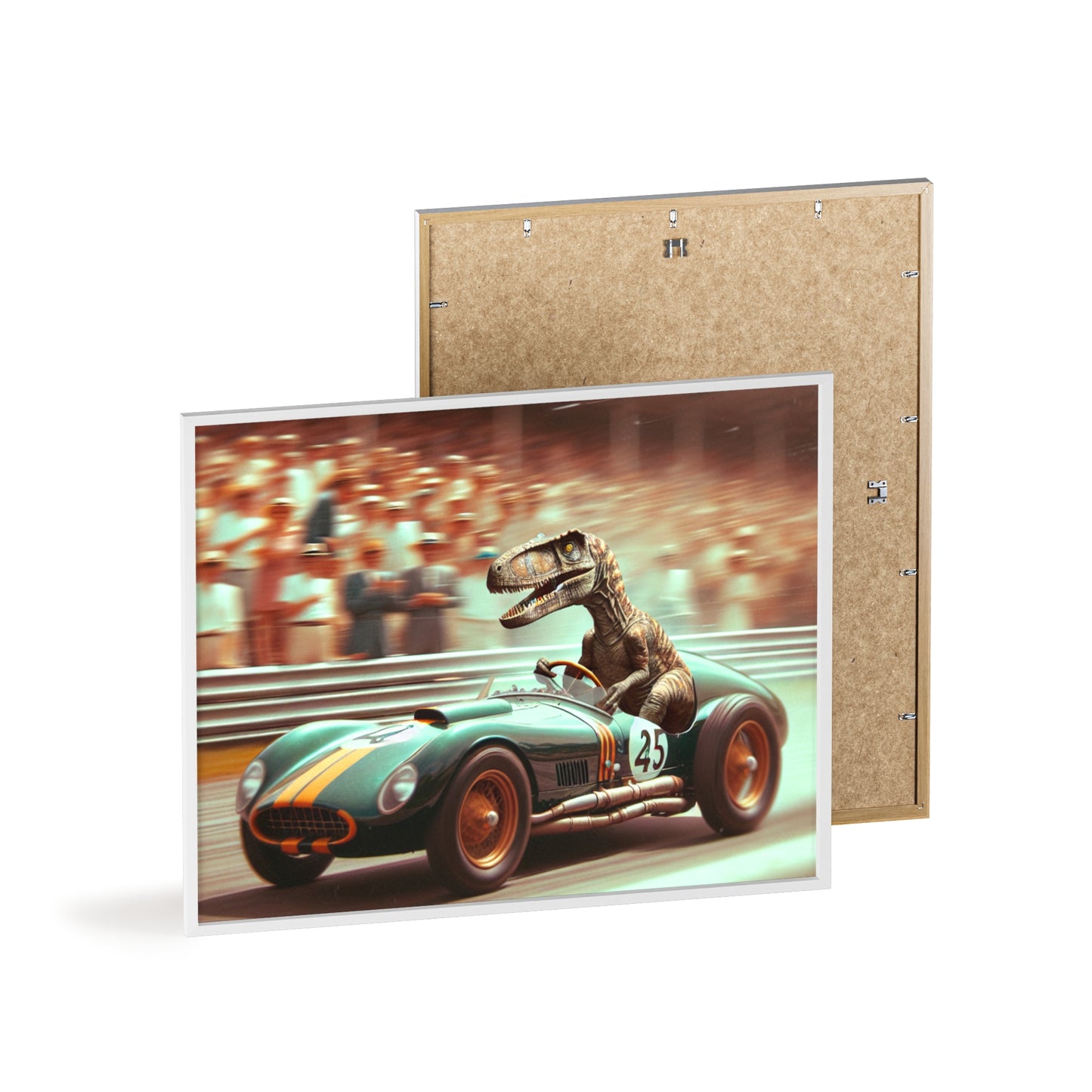 Framed Velocity Raptor Poster