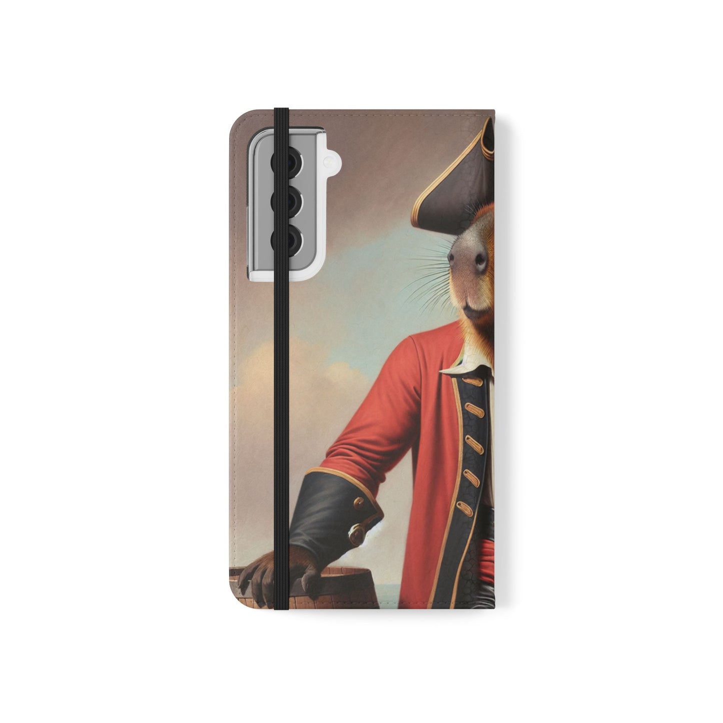 Captain Capybara Flip Case - iPhone/Galaxy