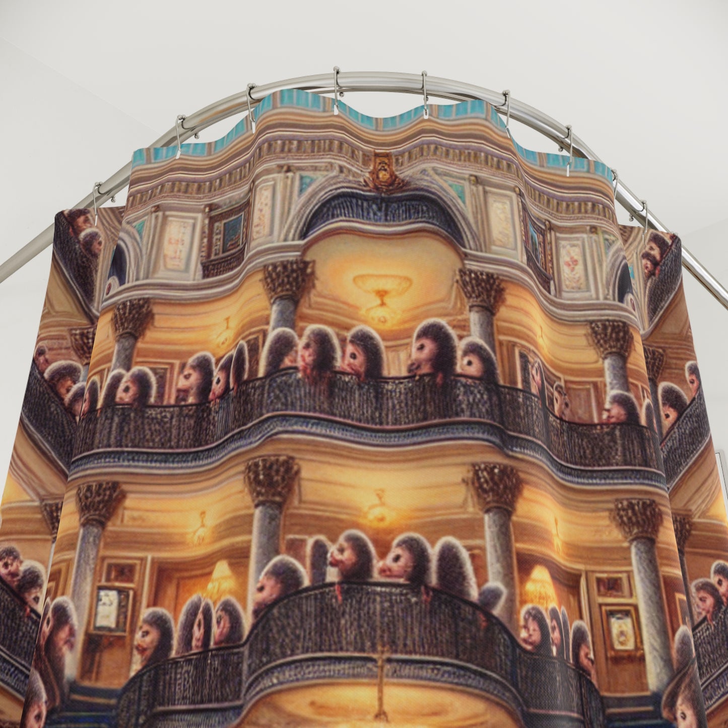 Hedgehog Hotel Shower Curtain