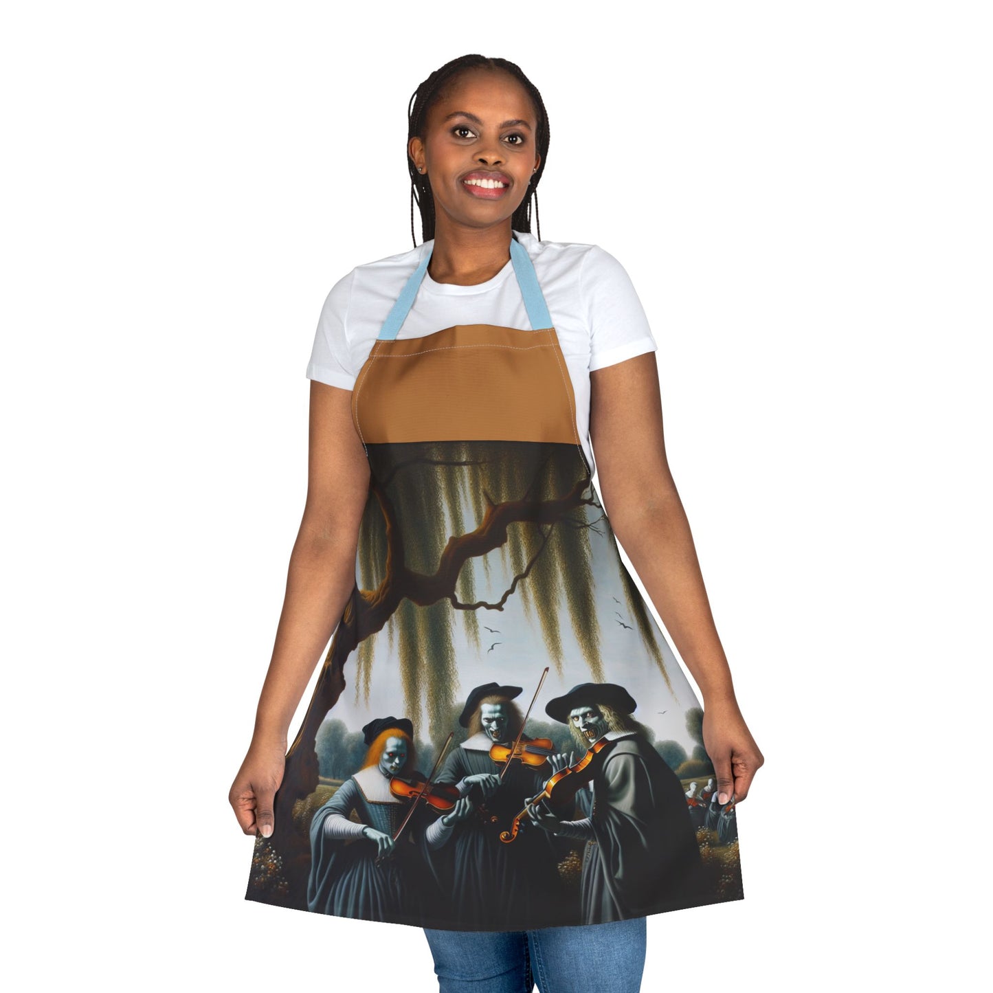 Vermeer's Vampire Violinists Apron