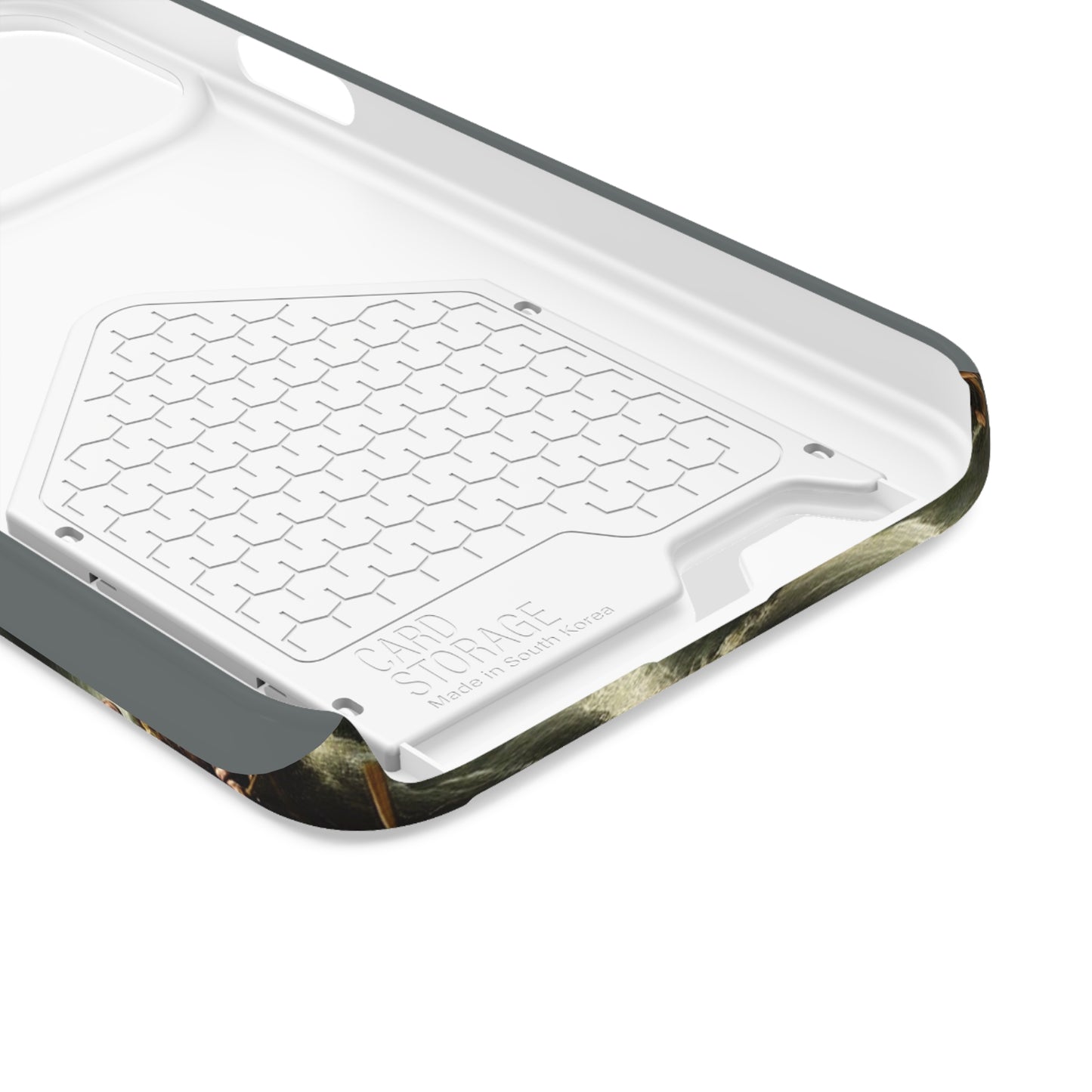 Cthulhu in the Storm Phone Case with Card Holder - IPHONE