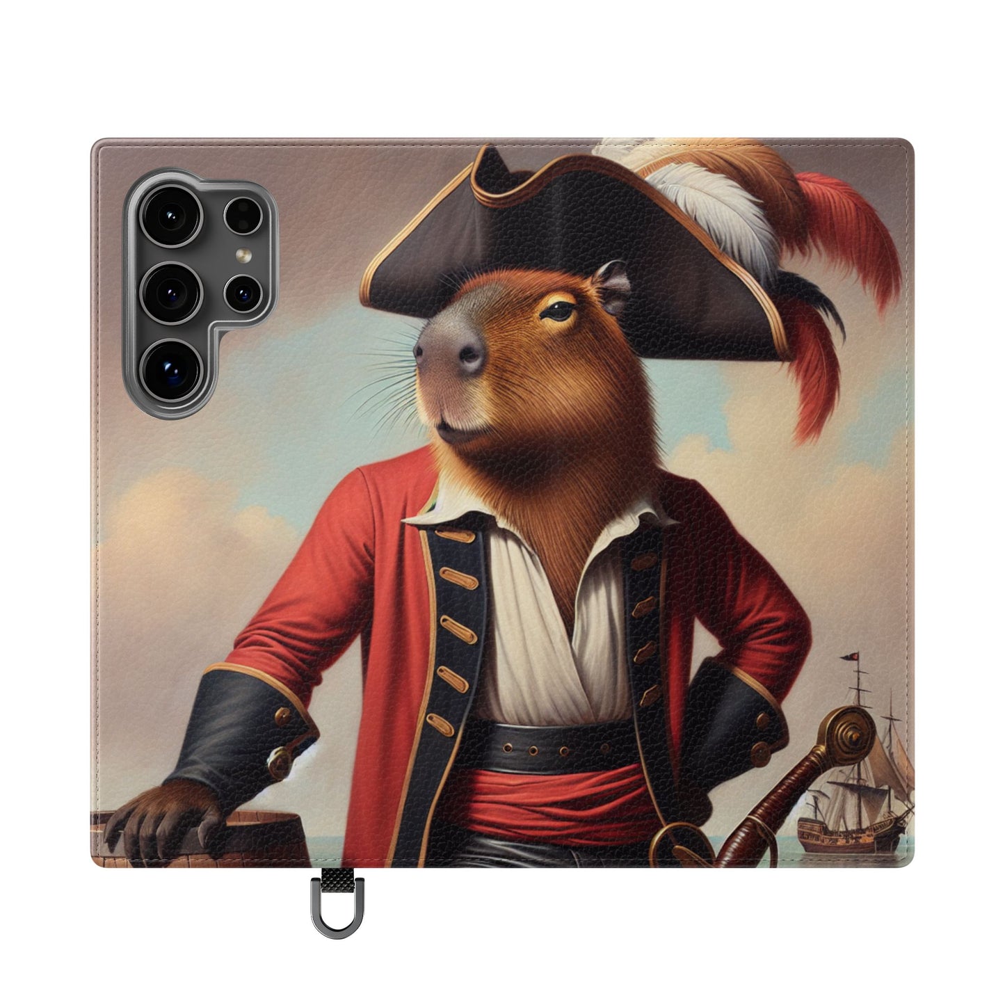 Captain Capybara Flip Case - iPhone/Galaxy