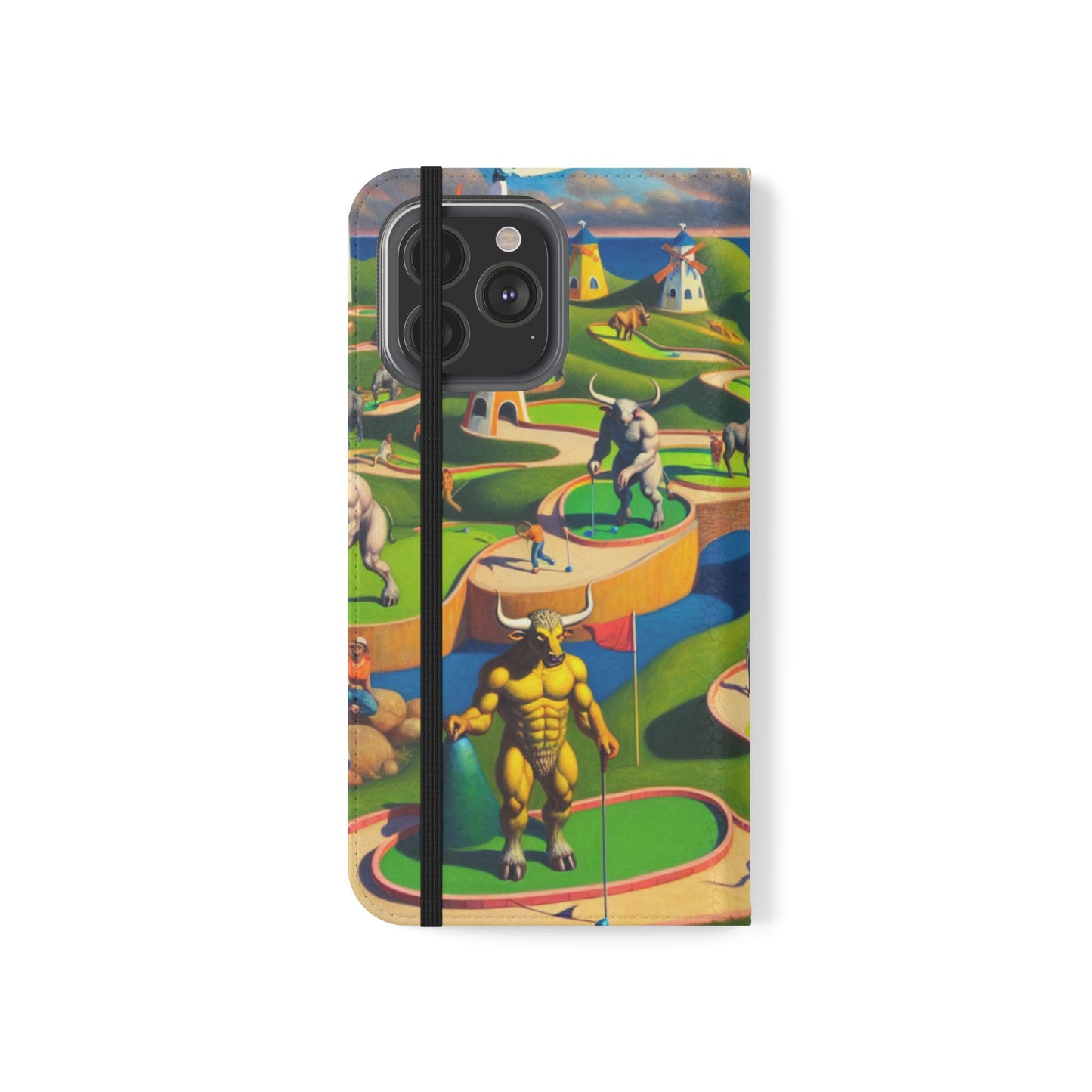 Mini-taur Golf Flip Case - iPhone/Galaxy