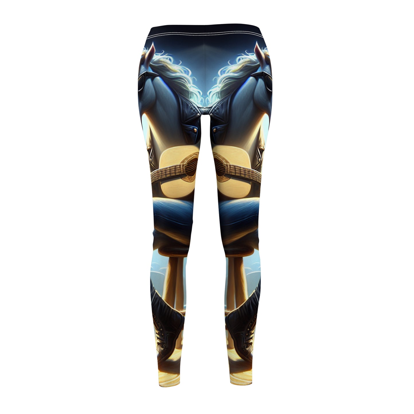 Unicorn Unplugged Cut & Sew Casual Leggings