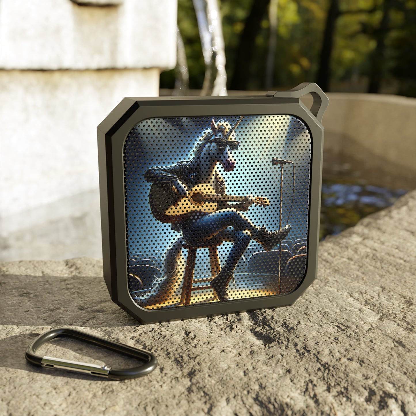 Outdoor Bluetooth Speaker with Unicorn Unplugged Design