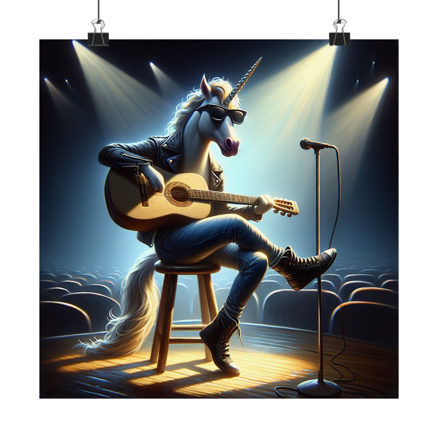 Unicorn Unplugged Poster