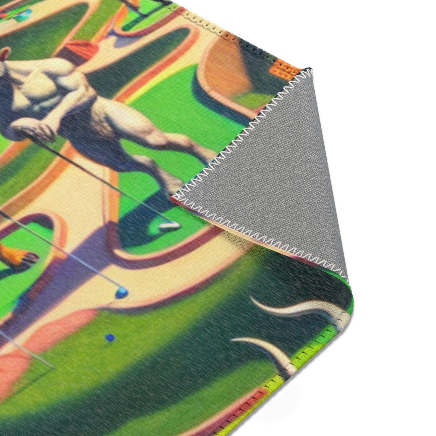 Mini-taur Golf Area Rug - HORIZONTAL