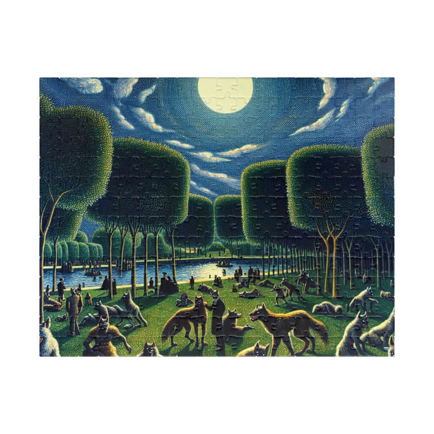 Werewolves at the Waterfront Puzzle (110, 252, 520, 1014-piece)