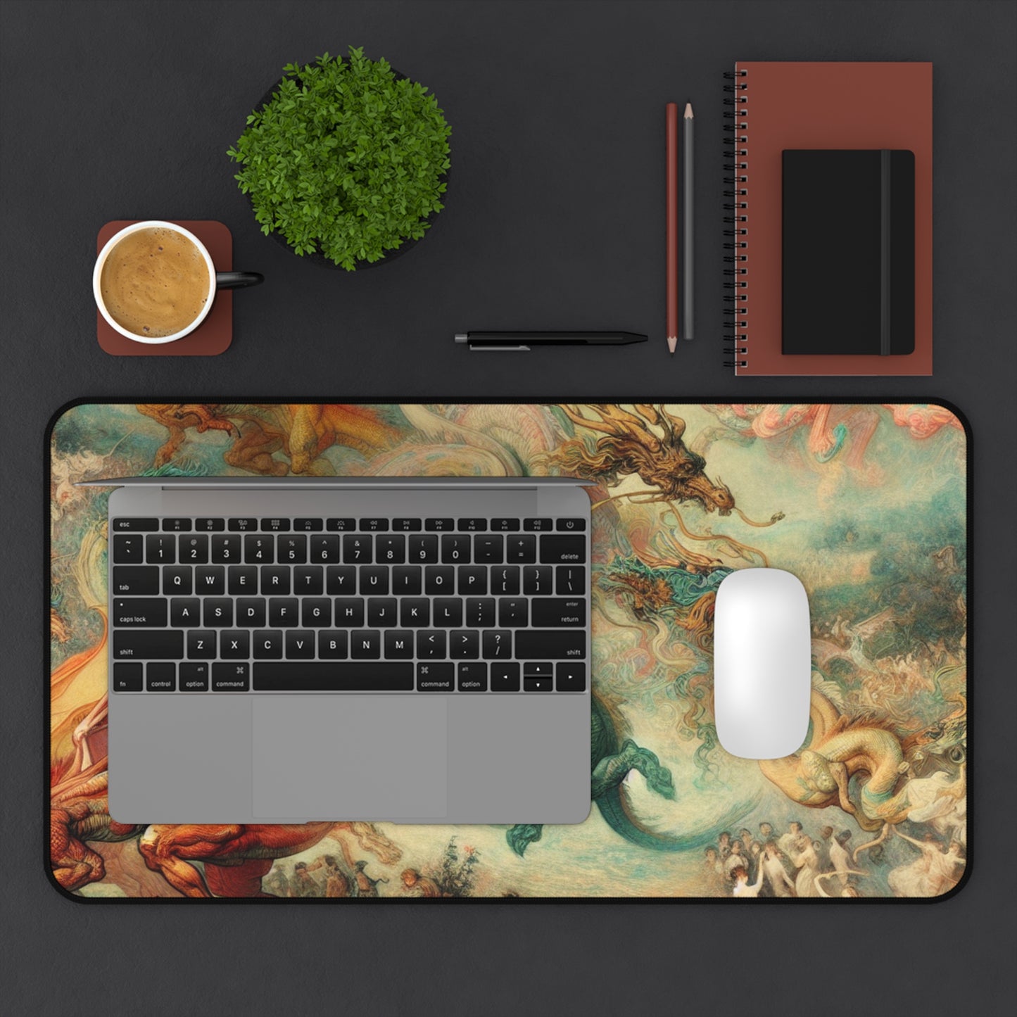 Degas Dreams of Dragons Desk Mat