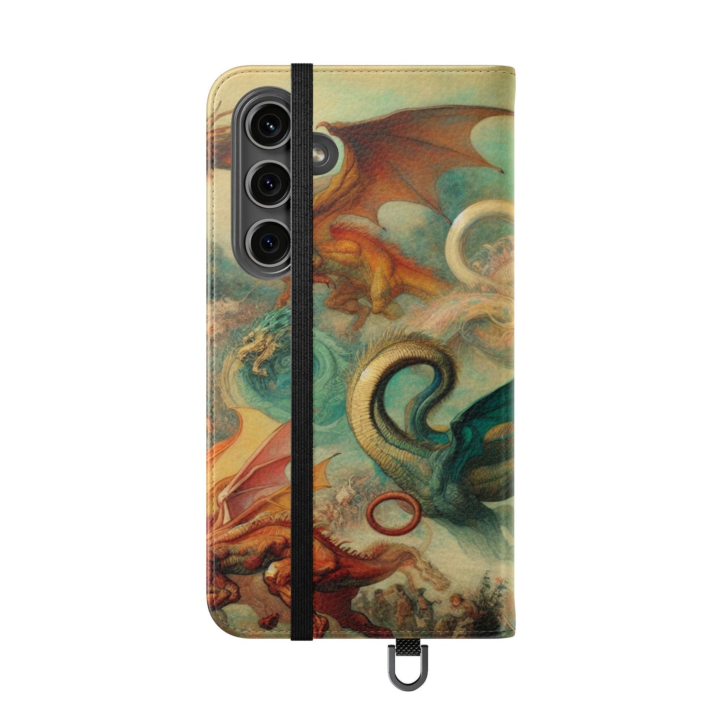 Degas Dreams of Dragons Flip Cases for iPhones