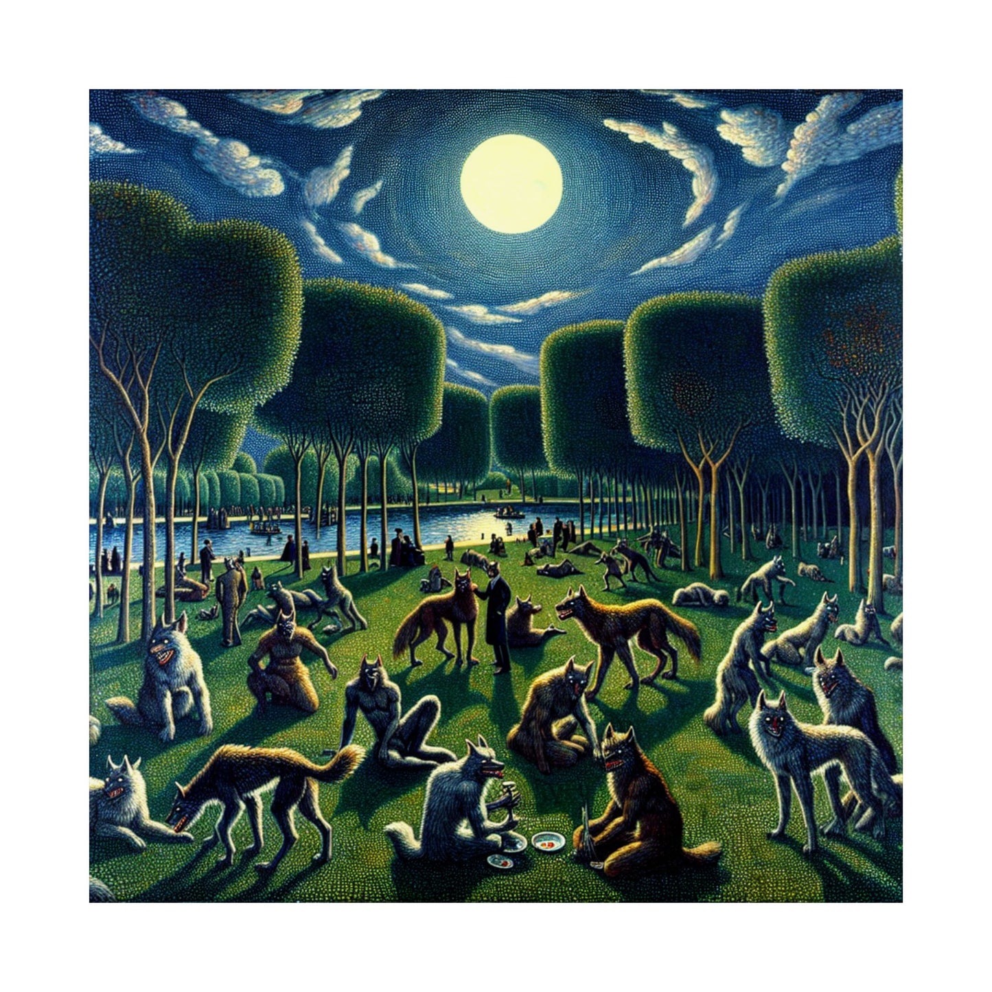 Werewolves at the Waterfront Poster