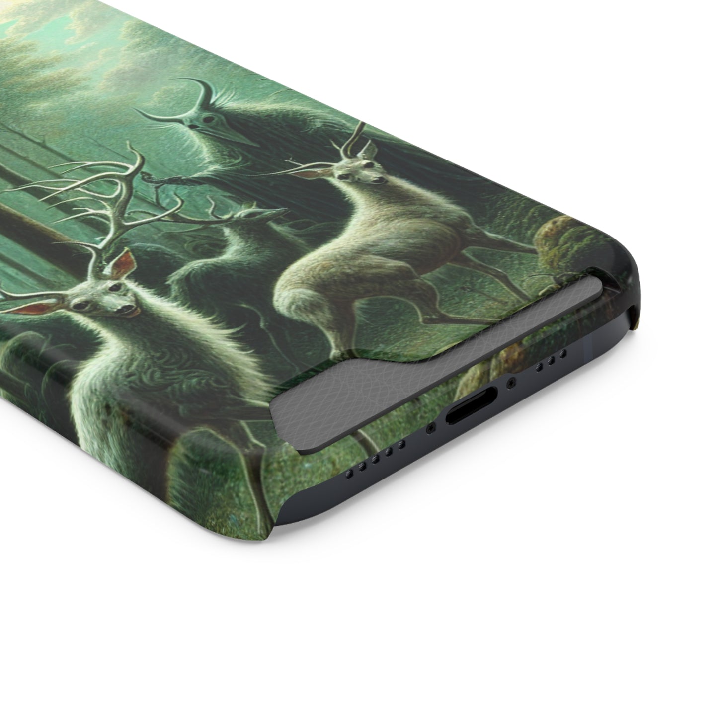 Wendigo Shepherd Phone Case with Card Holder - IPHONE