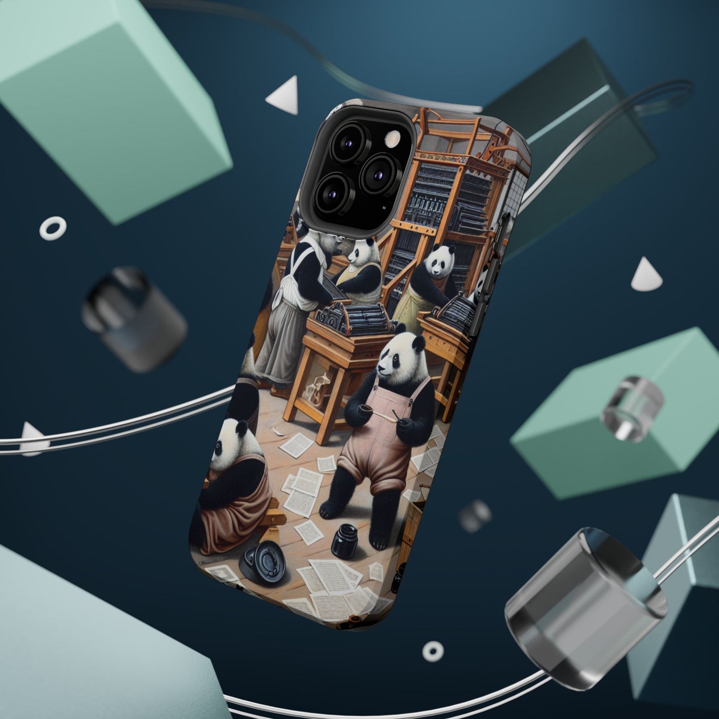 Printing Pandamonium Magnetic iPhone Case