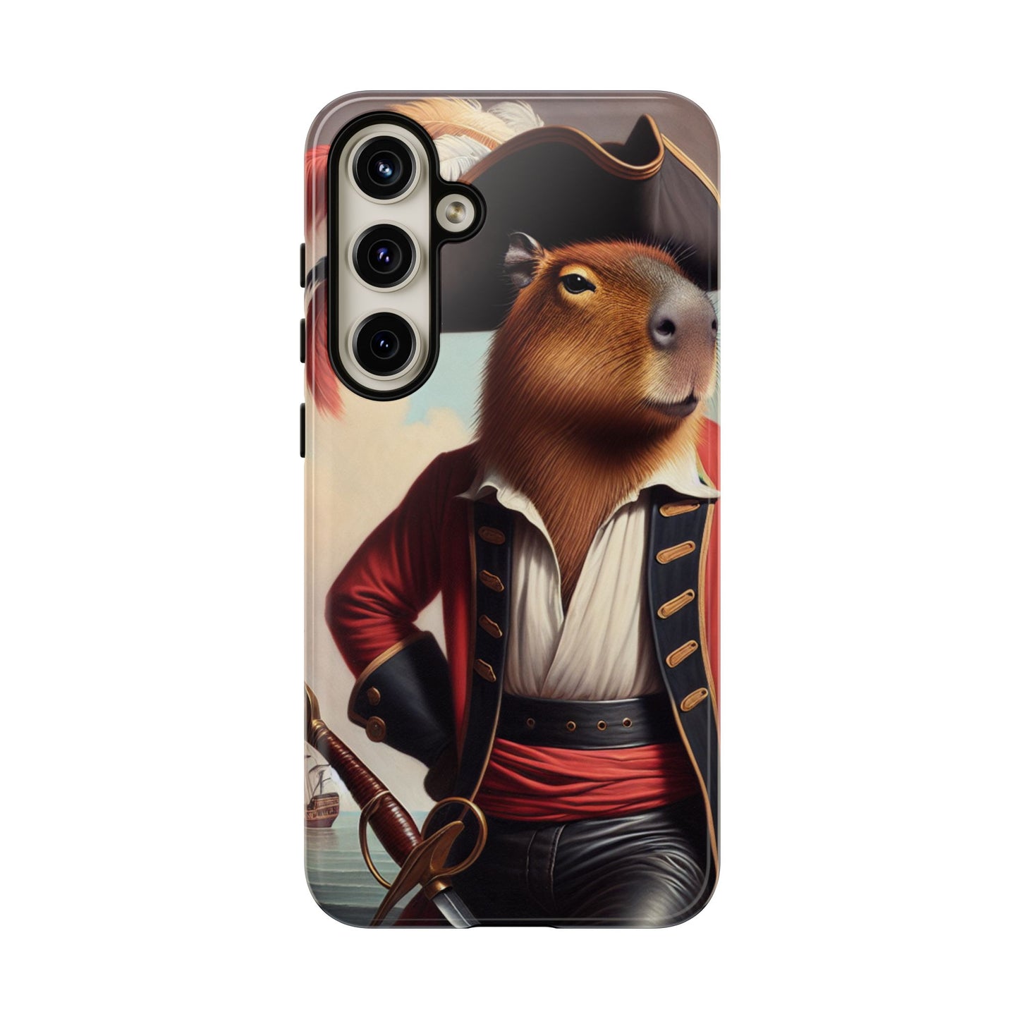 Captain Capybara Phone Case - GALAXY