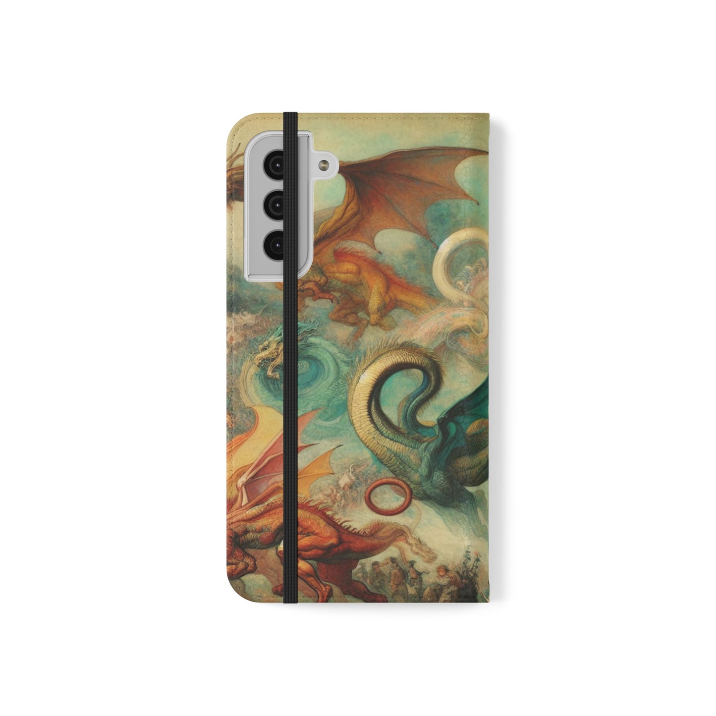 Degas Dreams of Dragons Flip Cases for iPhones