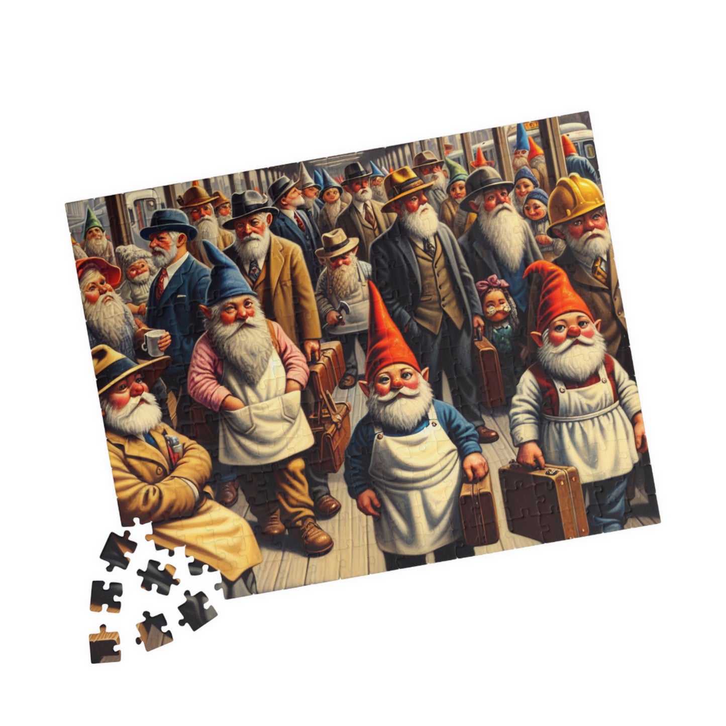 The Gnome-mute Home Puzzle (110, 252, 520, 1014-piece)