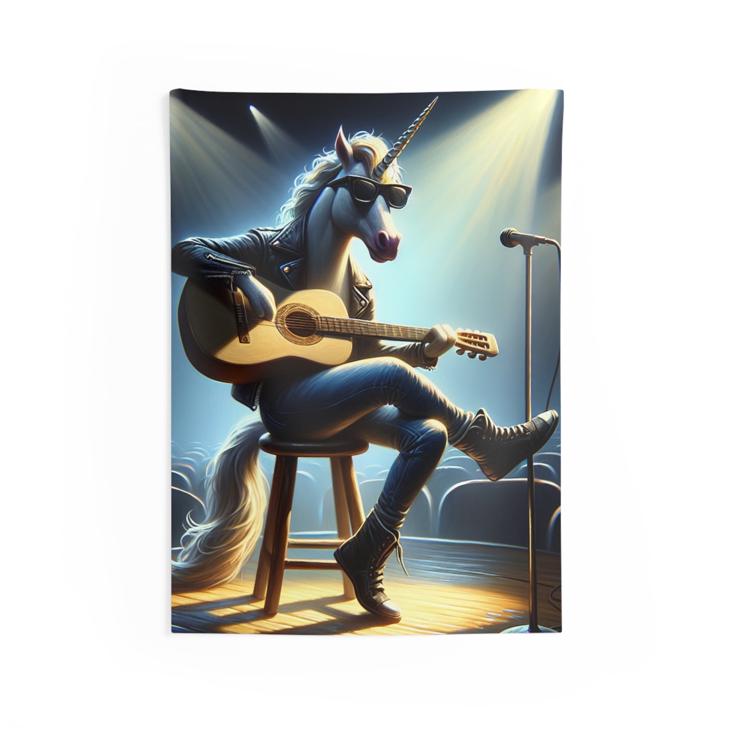 Unicorn Unplugged Wall Tapestry