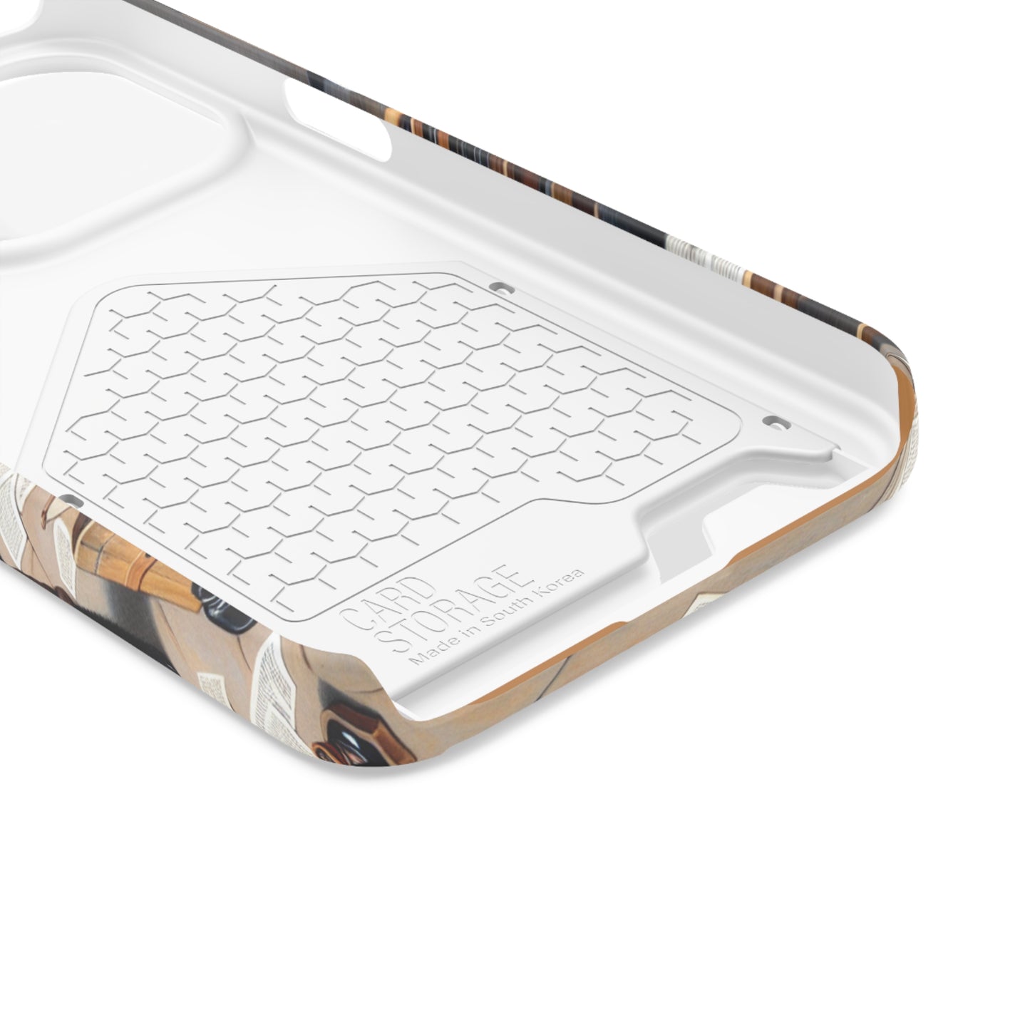 Printing Pandamonium Phone Case with Card Holder - IPHONE