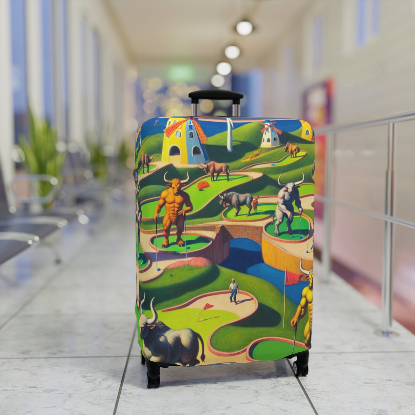 Mini-taur Golf Luggage Cover