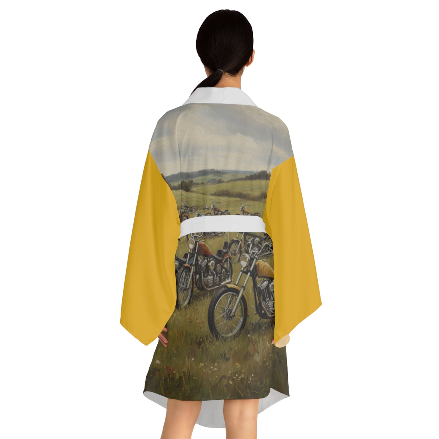 Wild Motorcycles Kimono Robe