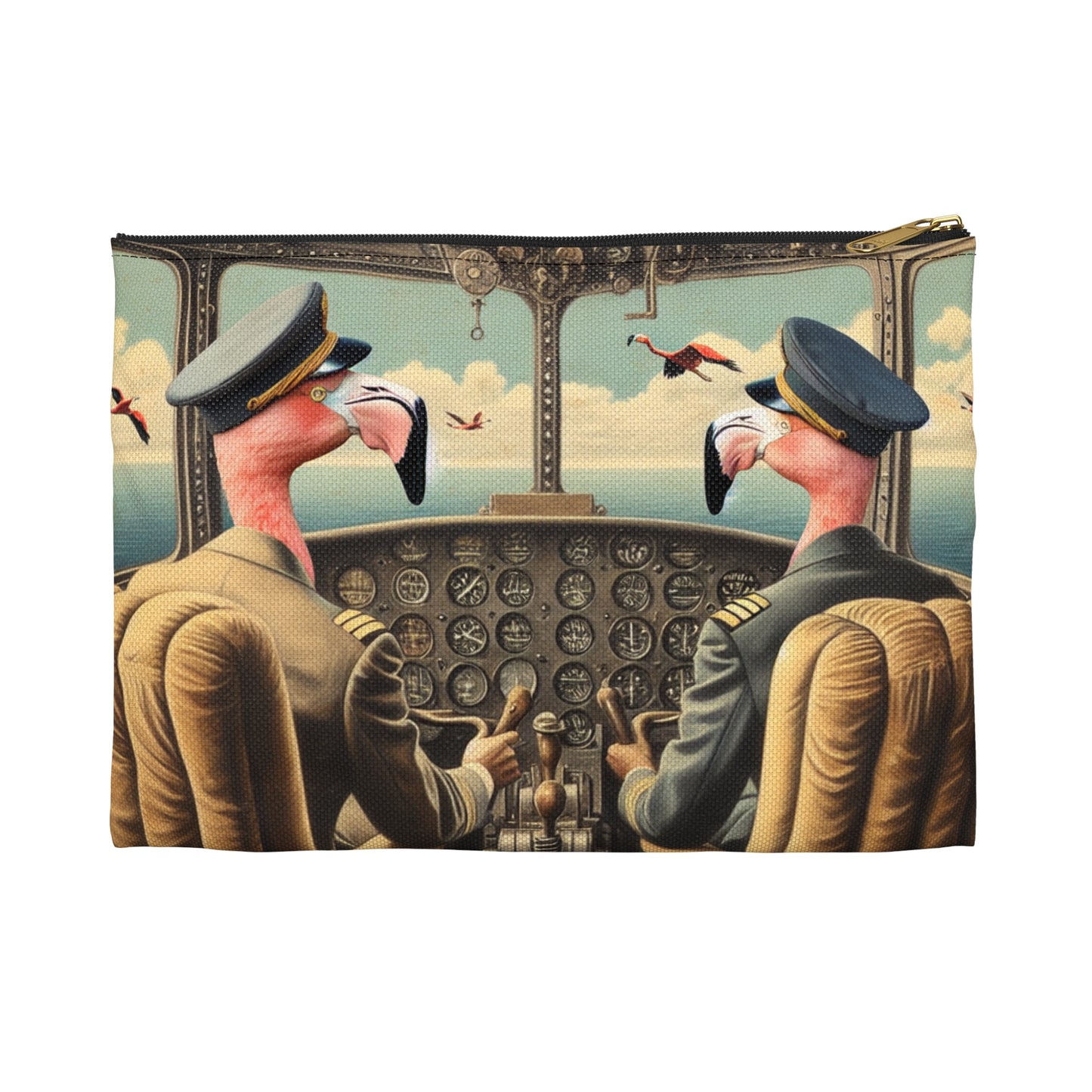 Flamingo Flight Deck Accessory Pouch