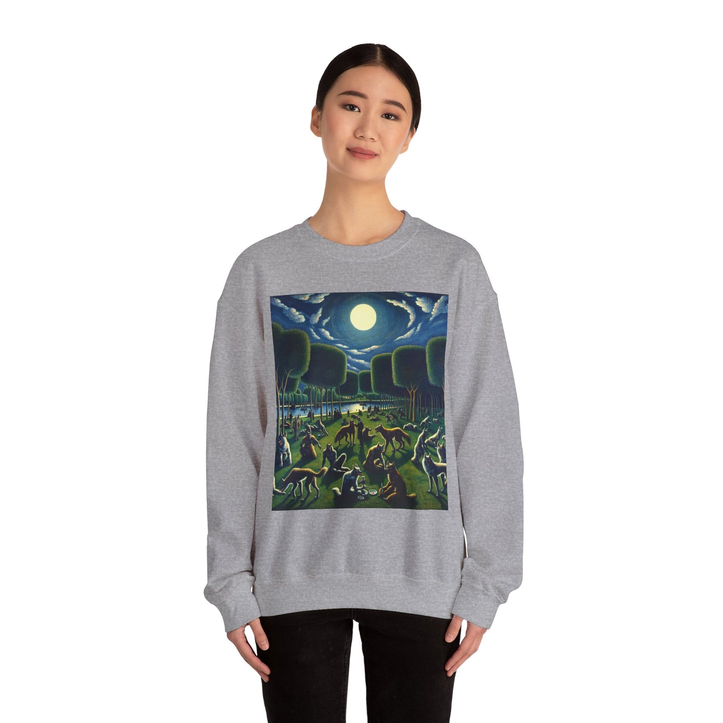 Werewolves at the Waterfront Crewneck Sweatshirt