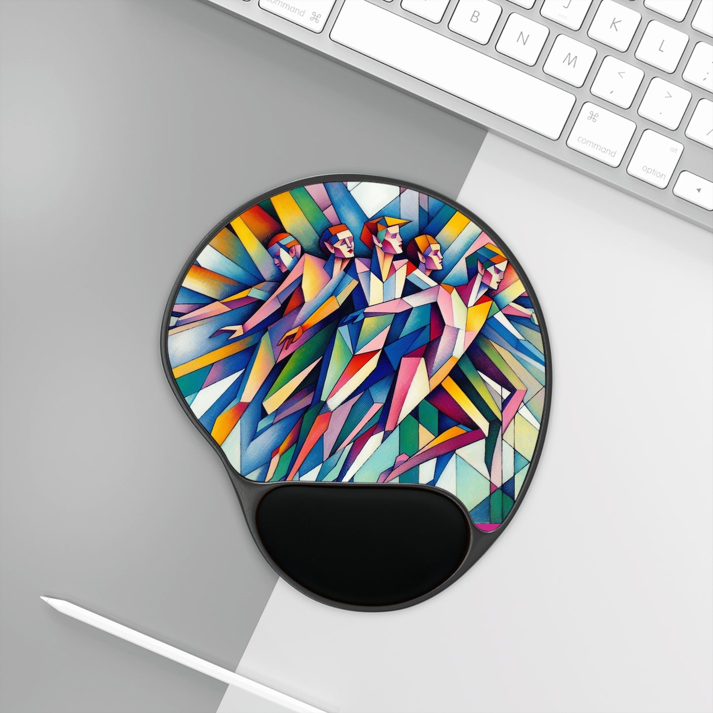 Picasso's Pixies Mouse Pad with Wrist Rest