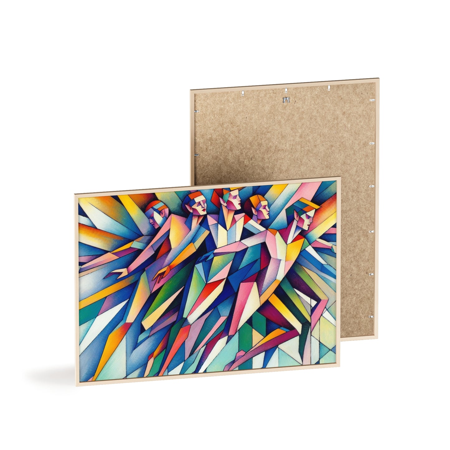 Framed Picasso's Pixies Poster