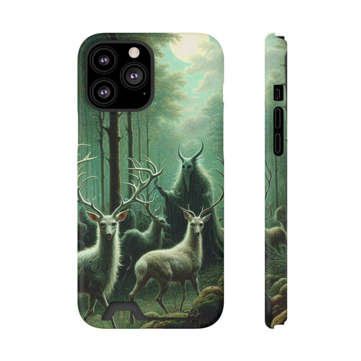 Wendigo Shepherd Phone Case with Card Holder - IPHONE