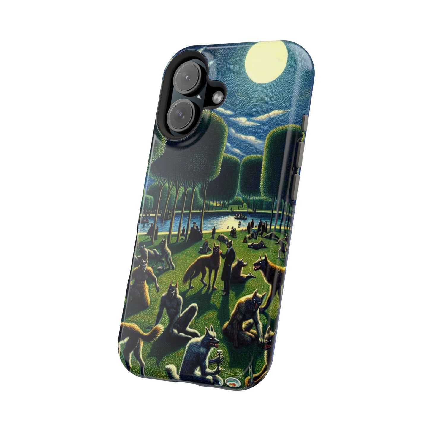 Werewolves at the Waterfront Magnetic iPhone Case