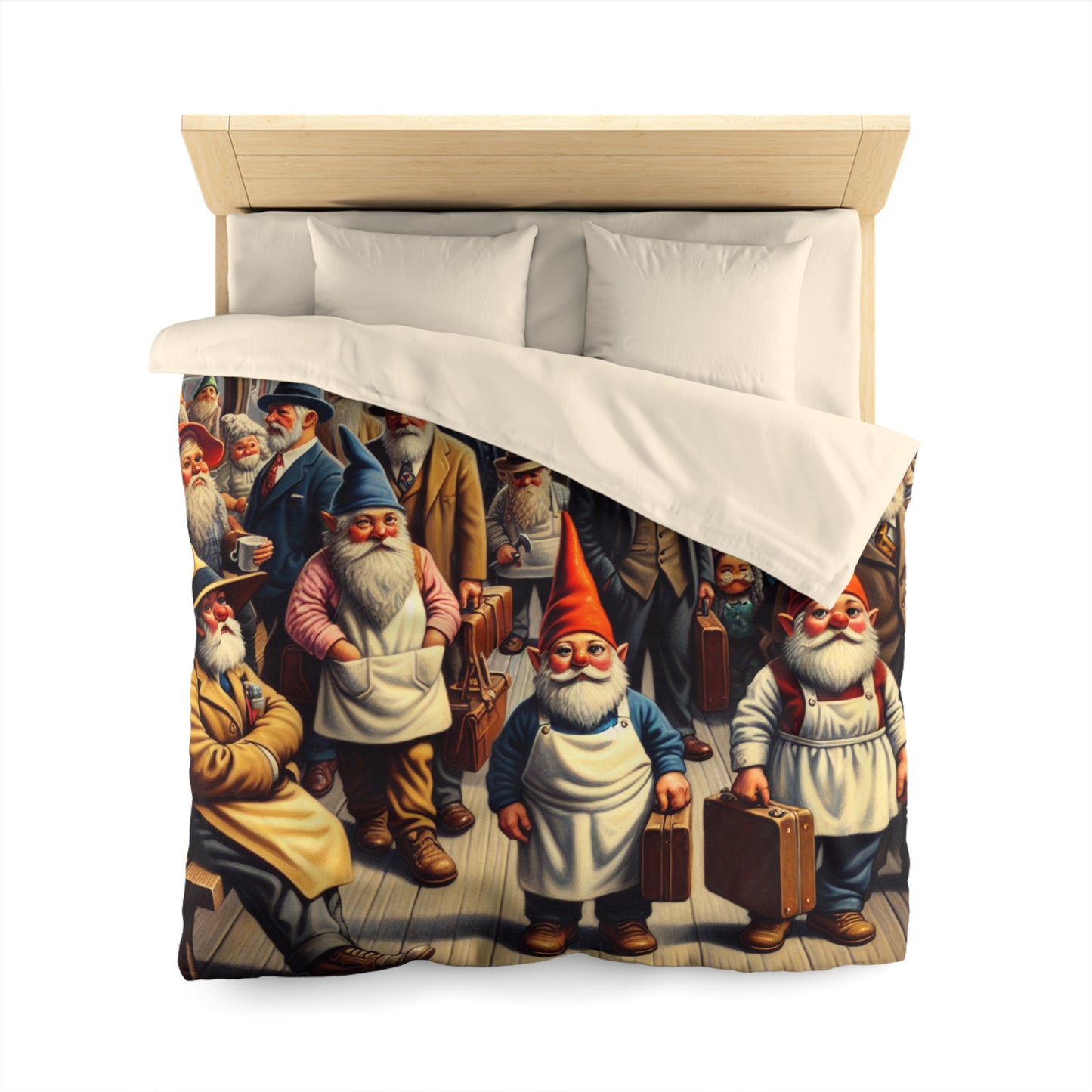 The Gnome-mute Home Microfiber Duvet Cover