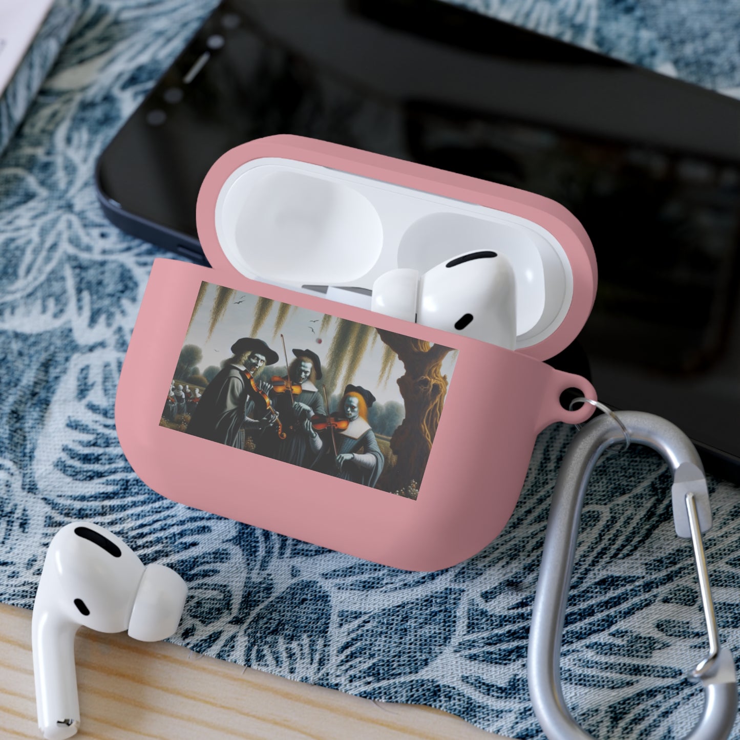 Vermeer's Vampire Violinists AirPods Case Cover
