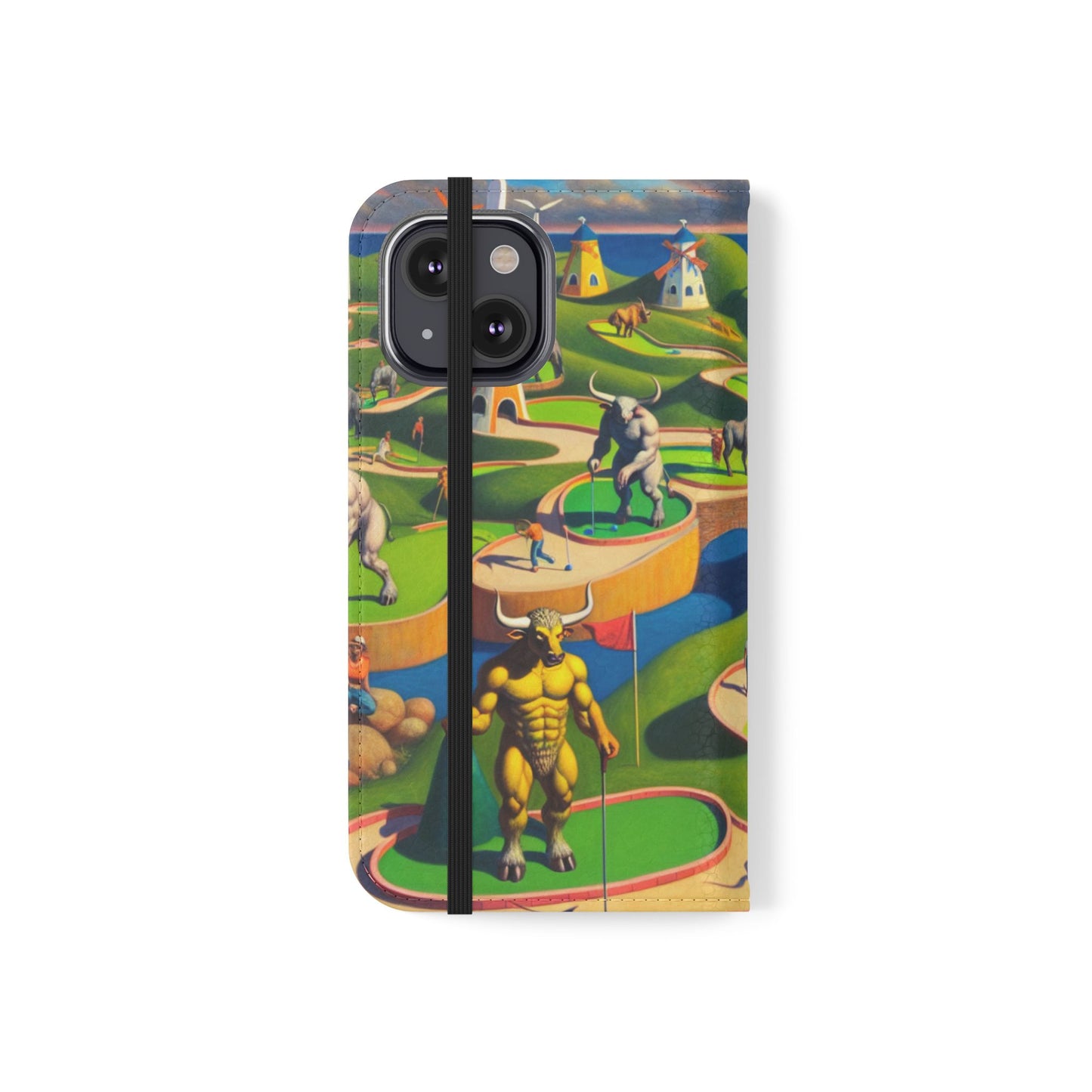 Mini-taur Golf Flip Case - iPhone/Galaxy