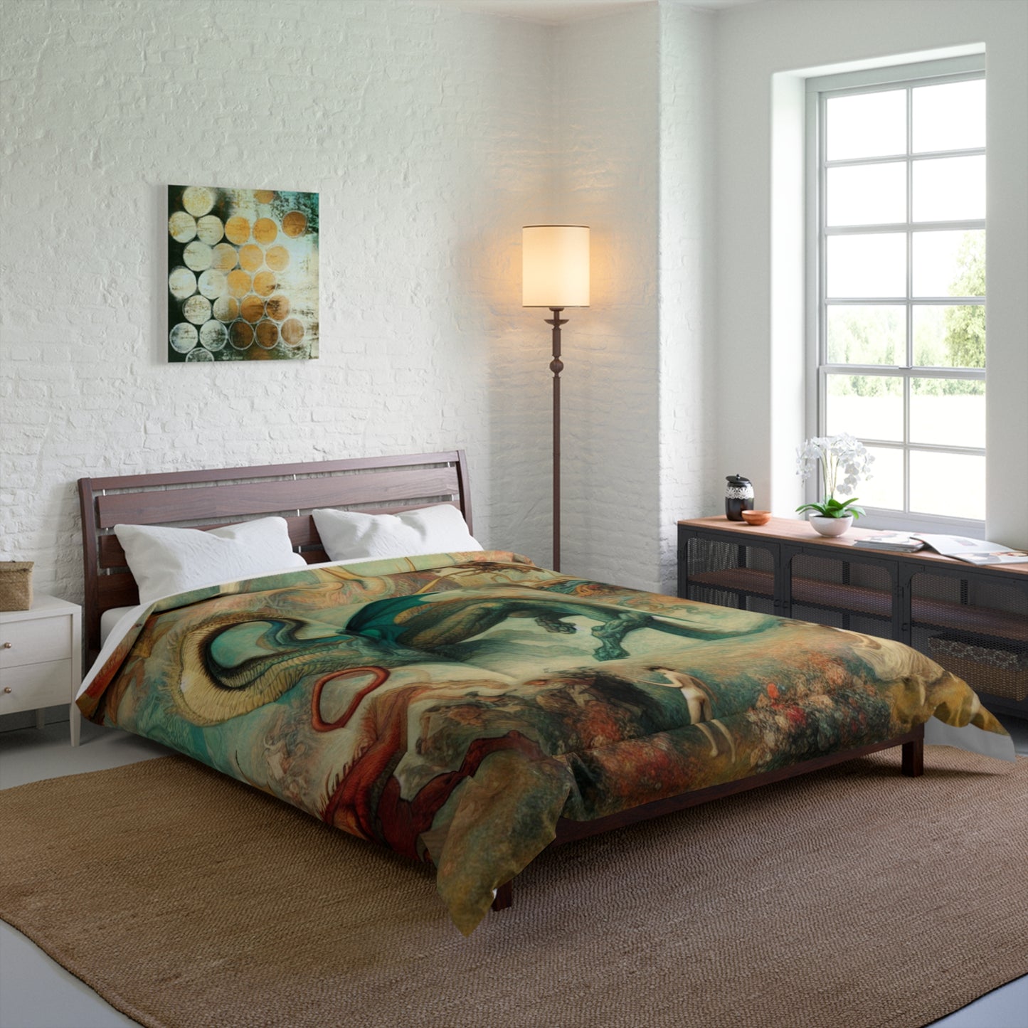 Degas Dreams of Dragons Comforter