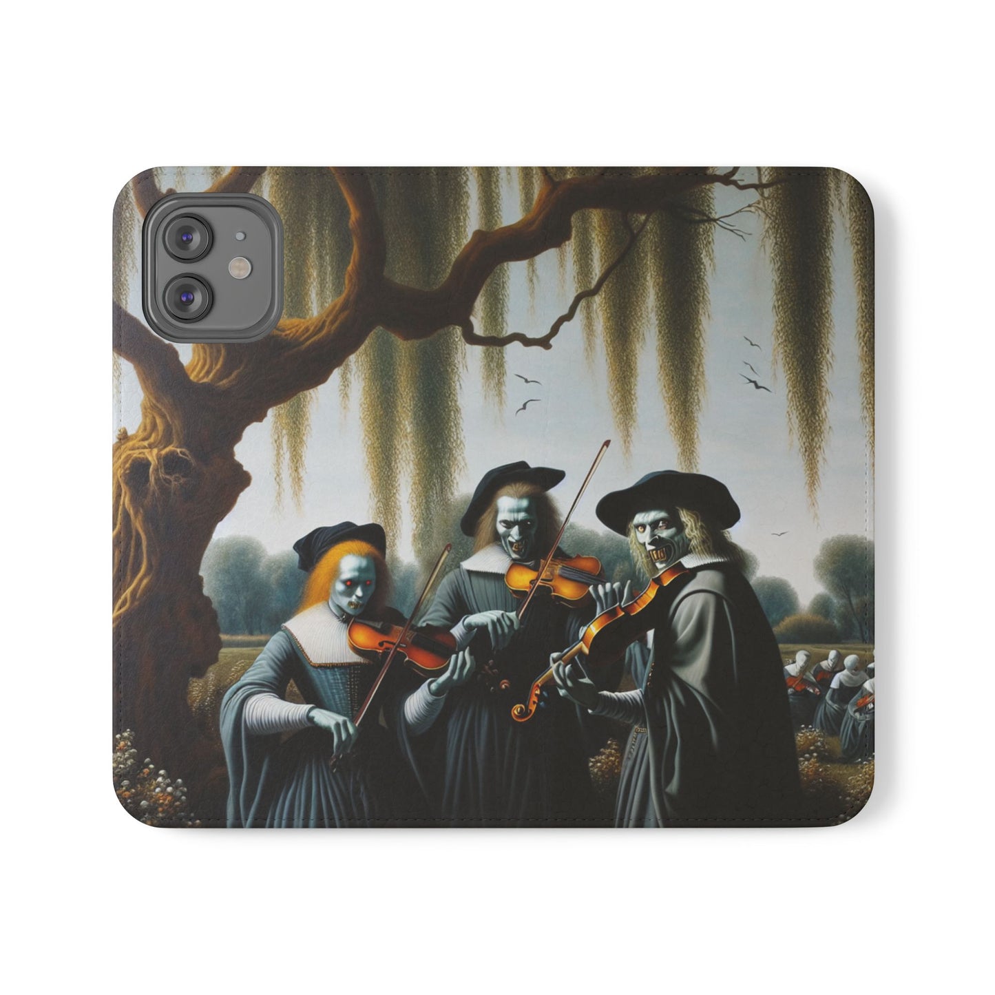 Vermeer's Vampire Violinists Flip Cases for iPhones